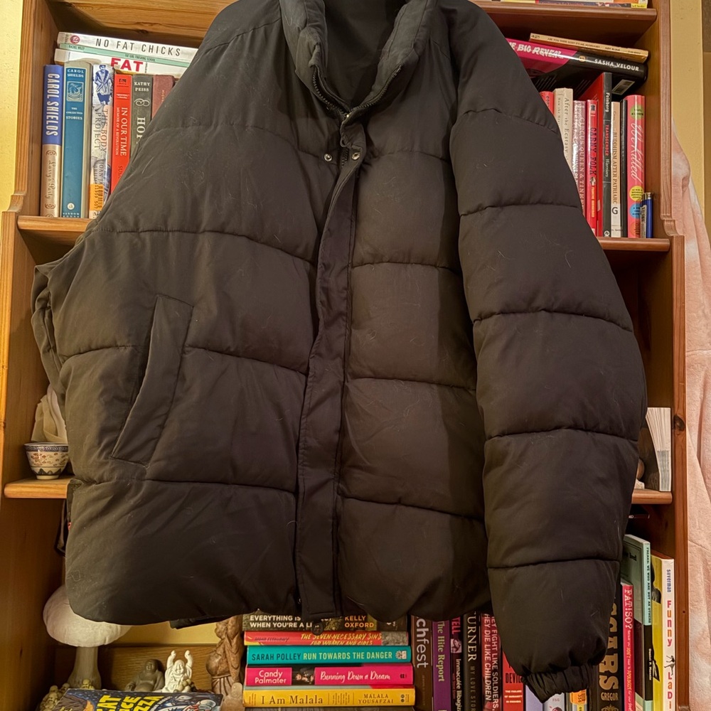 Ladies black Puffer Jacket